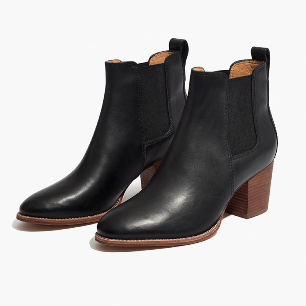 Madewell Regan Boot, black, size 8.5